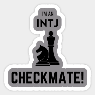 INTJ Checkmate Sticker